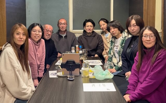 自由参加の懇親会